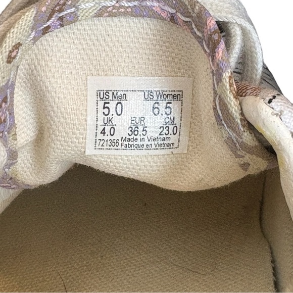 Vans‎ Era Skate Shoes Meadow Patchwork Multicolor Fabric Unisex  M5 W6.5 - Picture 10 of 10